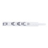 The Red Collier en cuir Ultra Blanc
